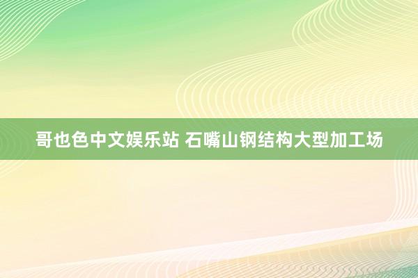 哥也色中文娱乐站 石嘴山钢结构大型加工场